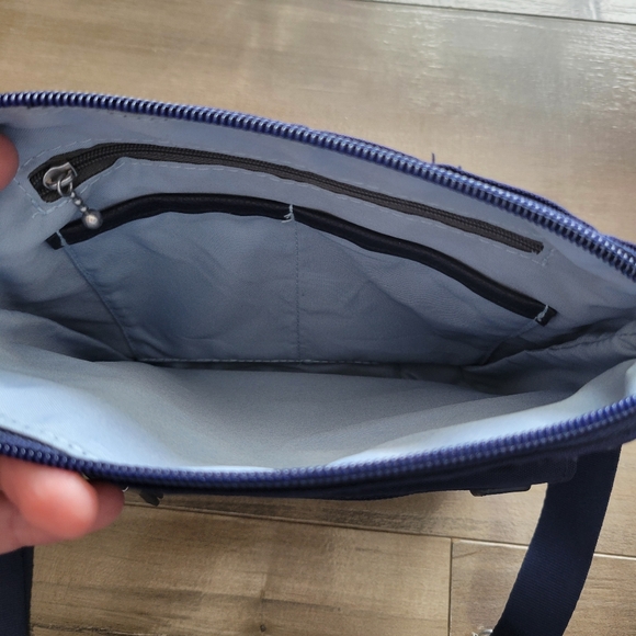 Baggallini Crossbody & Wallet RFID Medium Multi-Compartment Nylon Navy Blue - Picture 4 of 14